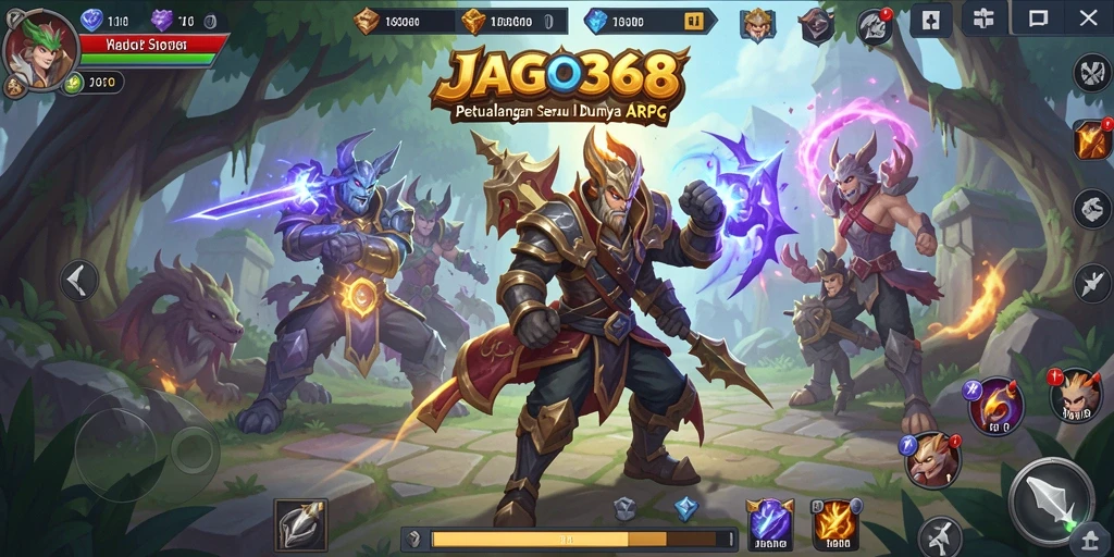 Gameplay seru dengan grafis menakjubkan di JAGO368.