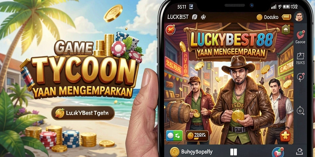 Gameplay menarik LUCKYBEST88 menampilkan manajemen bisnis yang mendebarkan.