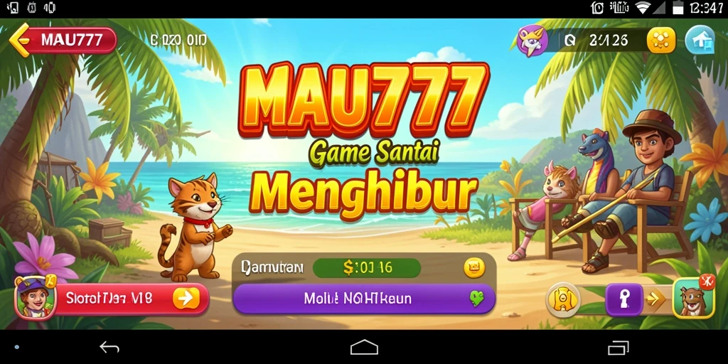 Screenshot gameplay MAU777 yang menunjukkan keseruan permainan Casual.