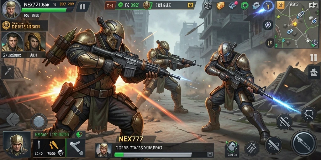 Tampilan menarik dari gameplay NEX777 yang penuh strategi.