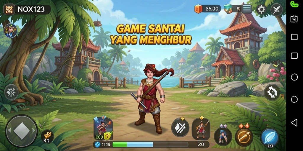 Screenshot gameplay NOX123 yang menampilkan tantangan menarik.